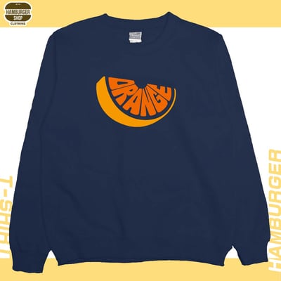 ORANGE(大學T)Hamburger T-shirt shop12