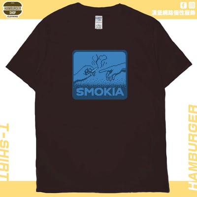 SMOKIA(短T)Hamburger T-shirt shop10