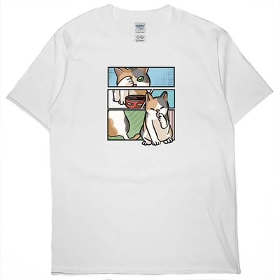 comic cat(短T)Hamburger T-shirt shop(NEW)4