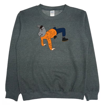 馬(大學T)Hamburger T-Shirt Shop4