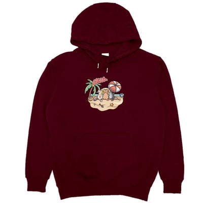 海邊放風(帽T)Hamburger T-Shirt Shop14