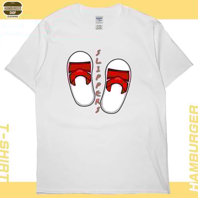 Slippers(短T)Hamburger T-shirt shop4