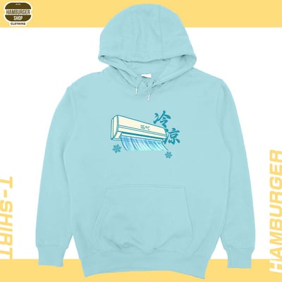 冷氣(帽T)Hamburger T-shirt shop4