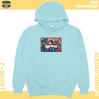 說唱歌手(帽T)Hamburger T-shirt shop5