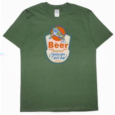 虎啤酒(短T)Hamburger T-shirt shop11