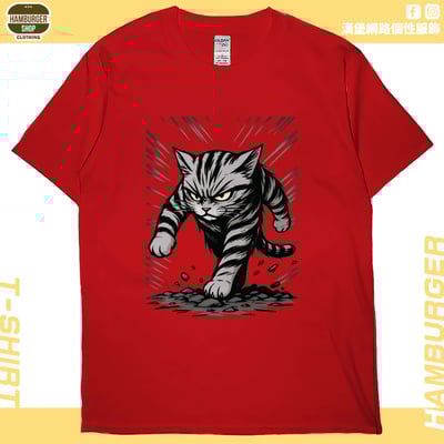 煞氣a貓(短T)Hamburger T-shirt shop7