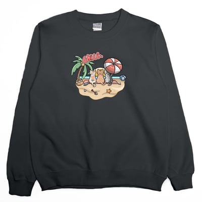 海邊放風(大學T)Hamburger T-Shirt Shop7