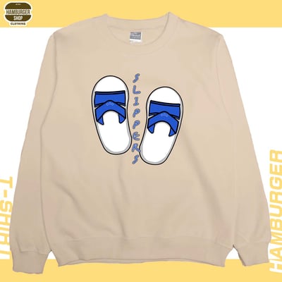 Slippers(大學T)Hamburger T-shirt shop7