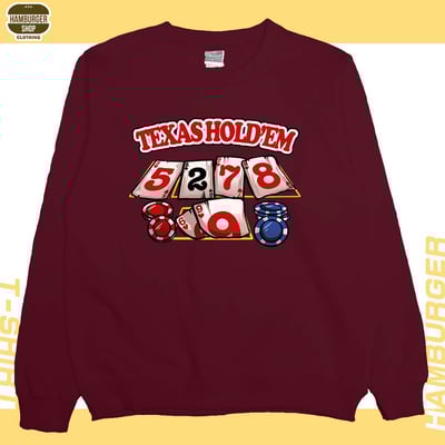 色色同花順(大學T)Hamburger T-shirt shop9