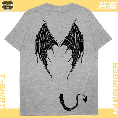 惡魔(短T)Hamburger T-shirt shop5