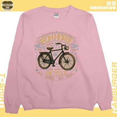 鐵馬(大學T)Hamburger T-shirt shop11