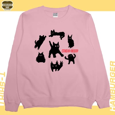 迷因貓(大學T)Hamburger T-shirt shop6