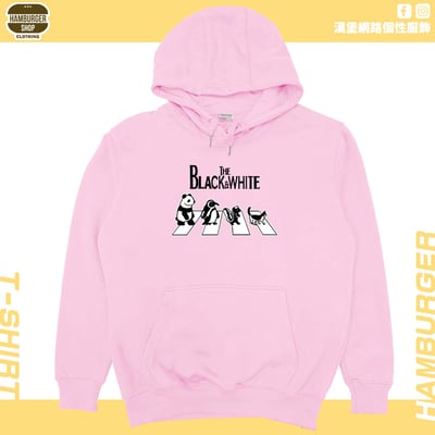 黑白動物(帽T)Hamburger T-shirt shop12