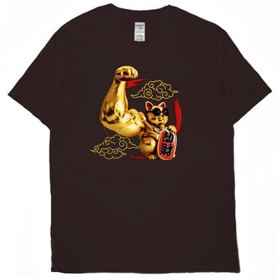 強力劫財貓(短T)Hamburger T-shirt shop9