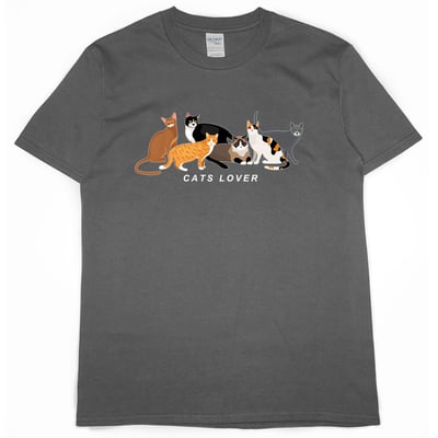 貓愛好者(短T)Hamburger T-shirt shop10