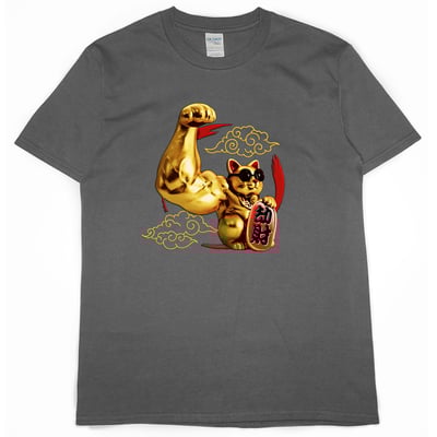 強力劫財貓(短T)Hamburger T-shirt shop8