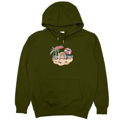 海邊放風(帽T)Hamburger T-Shirt Shop17