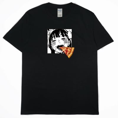 餵娘子吃披薩(短T)Hamburger T-shirt shop1
