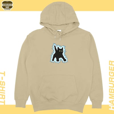 電到咪咪貓貓(帽T)Hamburger T-shirt shop15