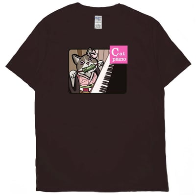 Cat piano(短T)Hamburger T-shirt shop(NEW)17