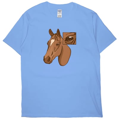馬的眼睛(短T)Hamburger T-shirt shop3