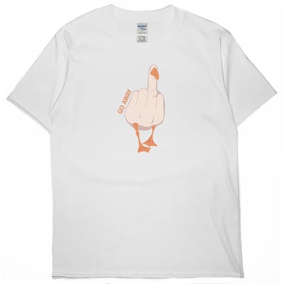 go away(短T)Hamburger T-shirt shop5