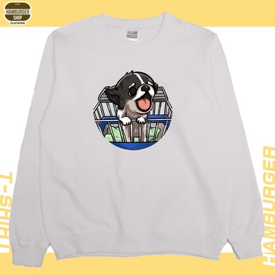 阿偉的狗(大學T)Hamburger T-shirt shop4