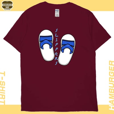 Slippers(短T)Hamburger T-shirt shop14