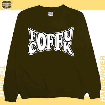 FUCK OFF(大學T)Hamburger T-shirt shop10