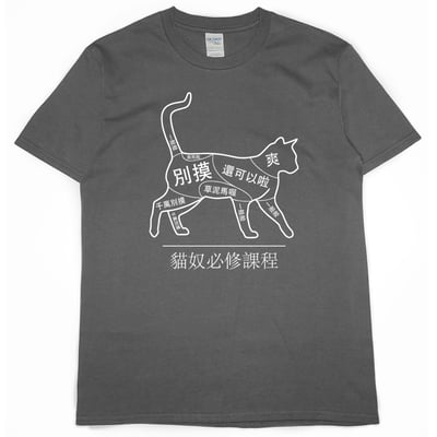 正確摸貓(短T)Hamburger T-shirt shop4