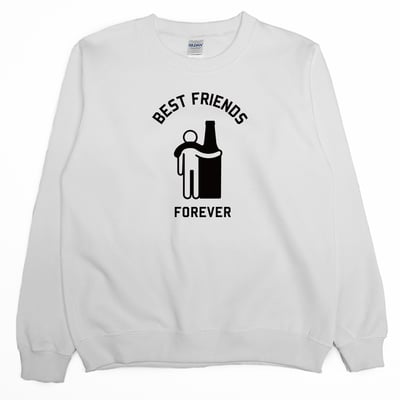 最好的朋友(大學T)Hamburger T-Shirt Shop1