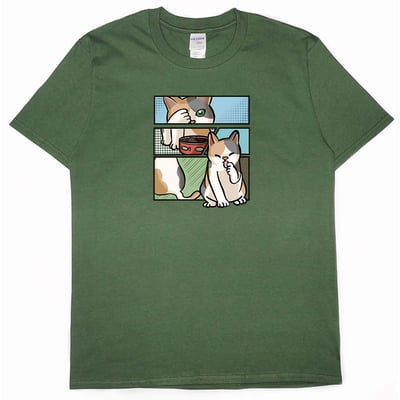 comic cat(短T)Hamburger T-shirt shop(NEW)6