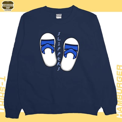 Slippers(大學T)Hamburger T-shirt shop15