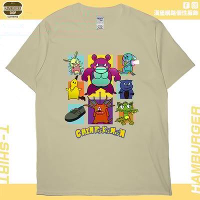 口袋怪獸(短T)Hamburger T-shirt shop4