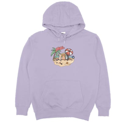 海邊放風(帽T)Hamburger T-Shirt Shop1