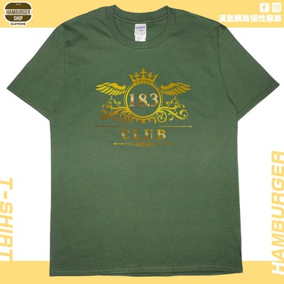 18.3club(短T)Hamburger T-shirt shop9