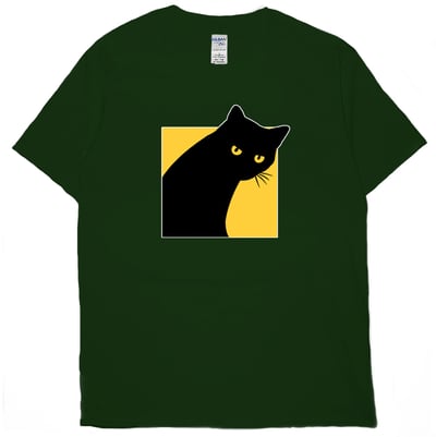 黑貓(短T)Hamburger T-shirt shop10