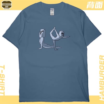 瑜珈摩艾(短T)Hamburger T-shirt shop6