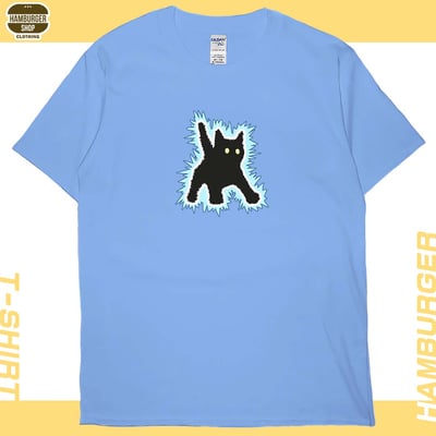 電到咪咪貓貓(短T)Hamburger T-shirt shop1