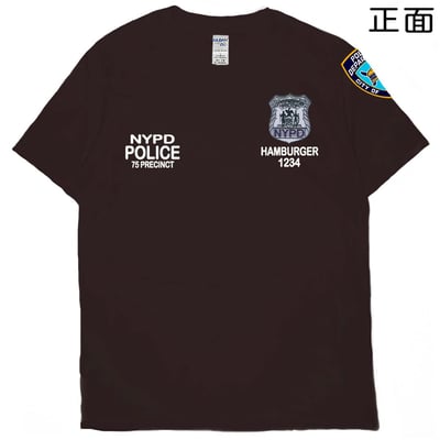 NYPD警察(短T)Hamburger T-shirt shop12