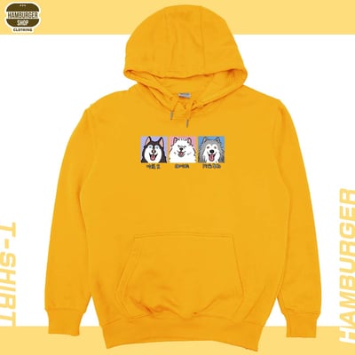 雪橇犬(帽T)Hamburger T-shirt shop17