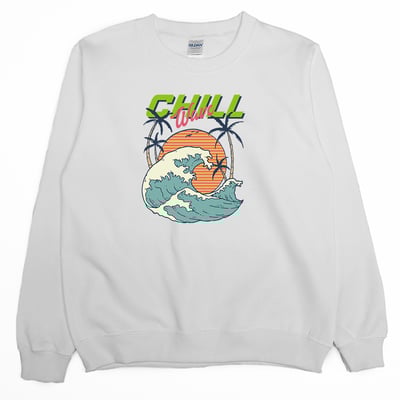 Chill海浪(大學T)Hamburger T-Shirt Shop3