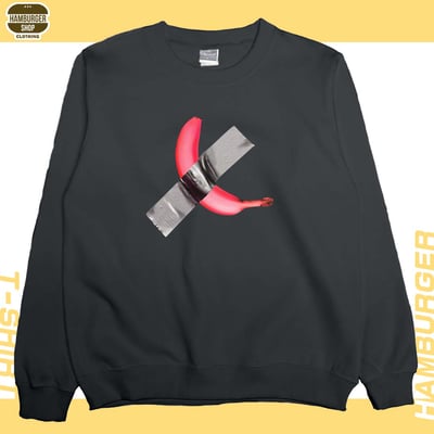 藝術香蕉(粉紅)(大學T)Hamburger T-shirt shop8