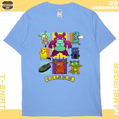 口袋怪獸(短T)Hamburger T-shirt shop1