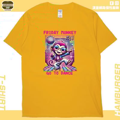 星期猴子(短T)Hamburger T-shirt shop19