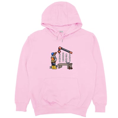 白日依山盡(帽T)Hamburger T-Shirt Shop12