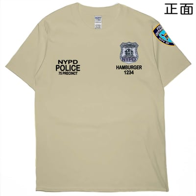 NYPD警察(短T)Hamburger T-shirt shop6