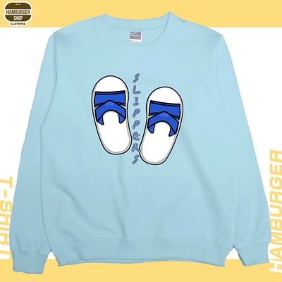 Slippers(大學T)Hamburger T-shirt shop1