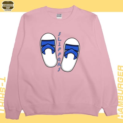Slippers(大學T)Hamburger T-shirt shop10