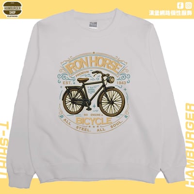 鐵馬(大學T)Hamburger T-shirt shop9